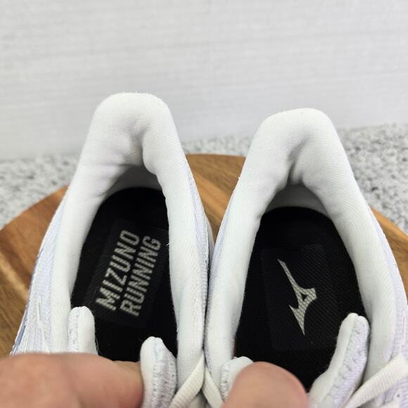 Mizuno Wave Rider 28 White Nimbus Cloud Athletic Gym Running Shoe Womens 8.5 - Picture 12 of 13